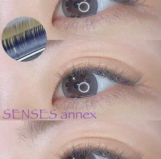 マツエク・マツパ SENSES_ WAKAのマツエク・マツパデザイン