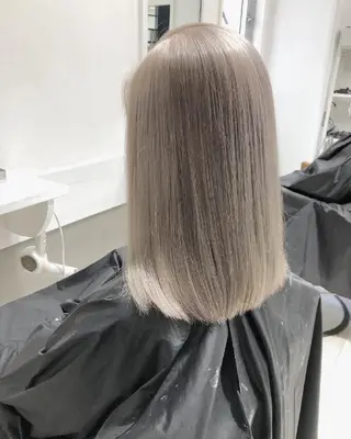 ミディアム カラー ヘアアレンジ TOMONA👑 GiseL梅田店のヘアスタイル