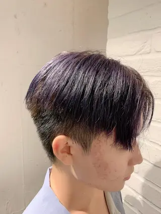 ショート カラー メンズ 💛丁寧さNo.🥇 🧸片山智裕💛のヘアスタイル