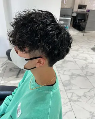 パーマ メンズ SHARE  SALON monloulou+plus所属・メンズパーマ 桐山 琉輝のヘアスタイル