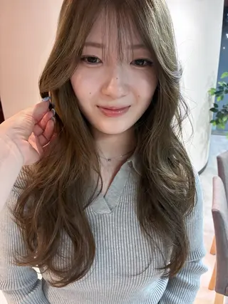 ロング 透明感/レイヤー/ 武士るな🌿のヘアスタイル