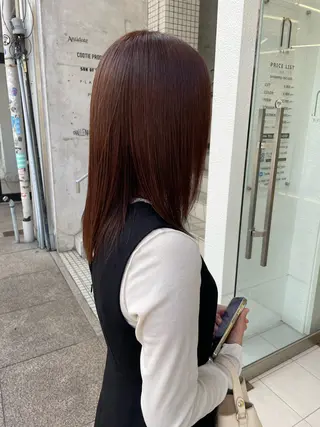 セミロング カラー パーマ ヘアアレンジ 8HAIR / MAYUのヘアスタイル