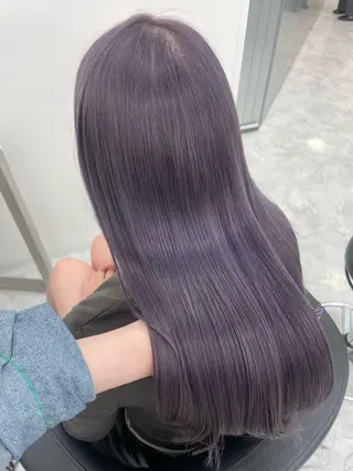 カラー Mayu/ブリーチ/ 抜け感hairのヘアスタイル