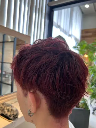 カラー メンズ メンズパーマ/ウルフ /似合わせカット滉一のヘアスタイル