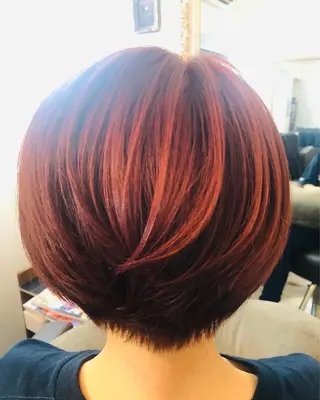 ショート カラー 🌺✨小川 友佳✨🌺のヘアスタイル