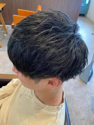 ショート メンズ Maison/松本/ 艶髪/カラー/メンズのヘアスタイル