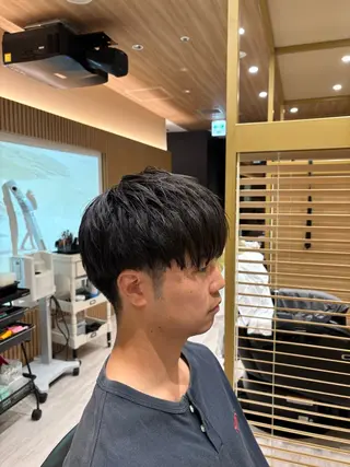 ミディアム メンズ YOSHIZAWA Inc. PREMIUM  　横浜店所属・加藤 颯のヘアスタイル