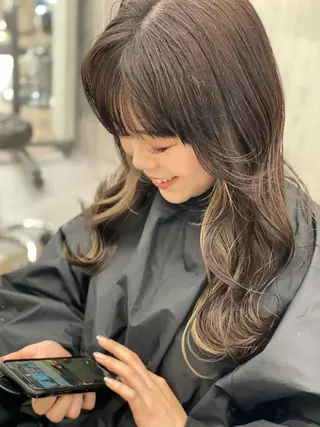 ロング MONIQA【モニカ】所属・名古屋ハイトーン/ 🐶ブリーチ専門店のヘアスタイル