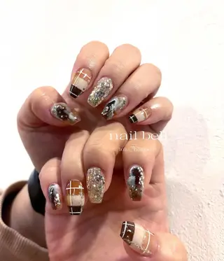 ネイル 大人可愛いネイル🎗 Hinaのネイルデザイン