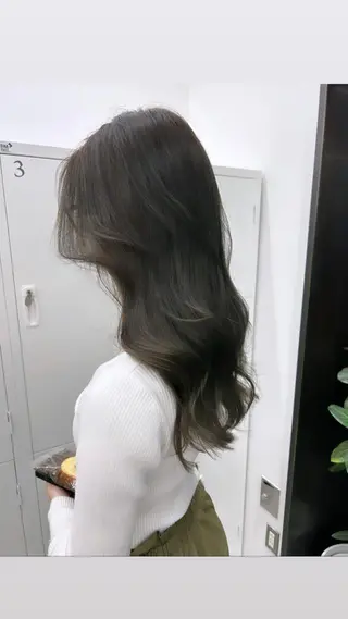 ロング カラー I’ve所属・💘大人可愛く💘 Natsuki❥❥❥のヘアスタイル