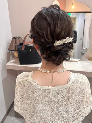 ヘアアレンジ エクステ＆ヘアセット Milaのヘアスタイル