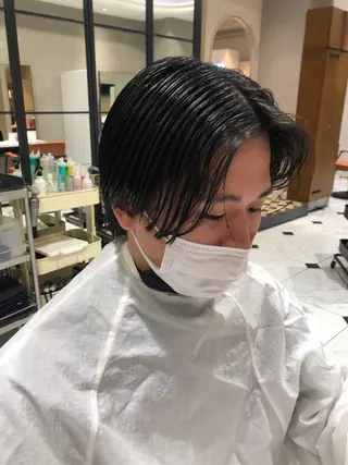 メンズ MichioNozawaHairSalonGinza所属・watanabe kazukiのヘアスタイル