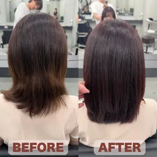 カラー Endearing 銀座/YOKOのヘアスタイル