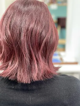 ミディアム カラー Snaly カラー特化ページのヘアスタイル