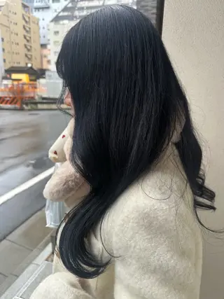 ロング 女性に人気♪ はやしほのかのヘアスタイル