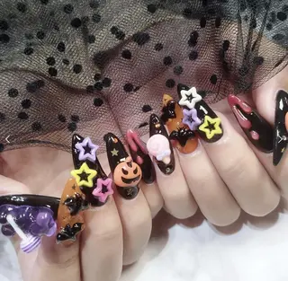 ネイル あ きのネイルデザイン