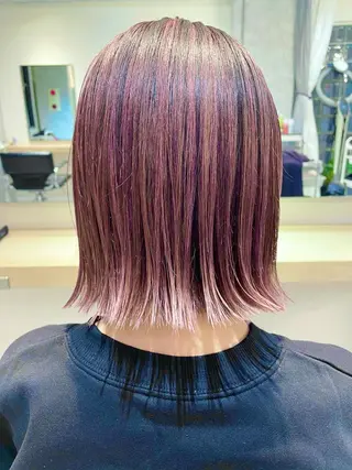 ショート カラー arrow🖤 もえみのヘアスタイル