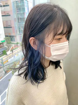 カラー 🌿似合わせブリーチ 松本朋幸🌿のヘアスタイル