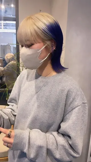 ショート カラー SALOWIN原宿iori B１階所属・🫧美髪育成美容師 WASHIZU🫧のヘアスタイル