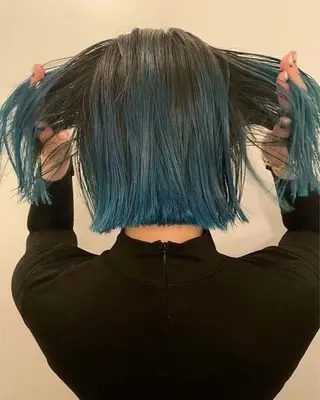カラー 住谷 ゆりなのヘアスタイル