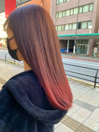ロング カラー 特殊カラー特化 ✂️SHIAN フジのヘアスタイル