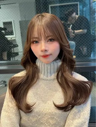 ロング カラー ヘアアレンジ ⭐️ショート/ボブ/ 艶カラー/りょうがのヘアスタイル