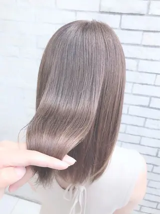 ミディアム 人気No.1 河原田のヘアスタイル