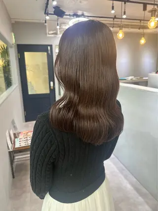 セミロング カラーリスト🎀 Mikuのヘアスタイル