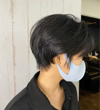 ショート ✨推し活カラー💜 MISAKIのヘアスタイル