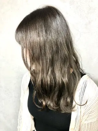 セミロング 💗艶カラー💗 CECILのヘアスタイル