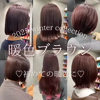 カラー 暖色レイヤー 🥀REIRIのヘアスタイル