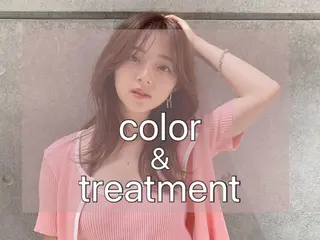 ミディアム カラー ✨艶髪✨ 吉田誠のヘアスタイル