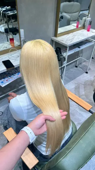 ロング ナガノ ナミエのヘアスタイル