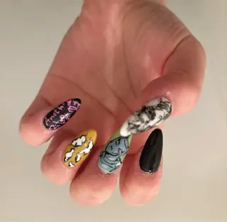 韓国ガーリー🎀 大垣🤍ななみのネイルデザイン