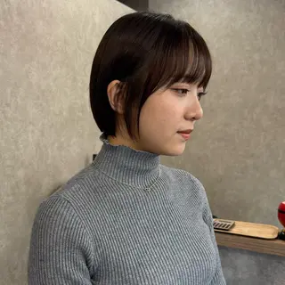 ショート 丸みショート🧸 積田 佳奈のヘアスタイル