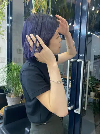 ショート カラー MEY HAIR所属・カットモデル 募集Narumi🌸のヘアスタイル