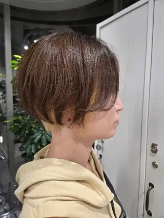 ショート ショート/ボブ/中村 遥香 🧸🤍のヘアスタイル
