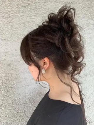 ロング ヘアアレンジ flocci🌙 フロクシのヘアスタイル