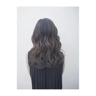 ロング カラー 永岡 鉄平のヘアスタイル