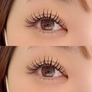 マツエク・マツパ unico privateのマツエク・マツパデザイン