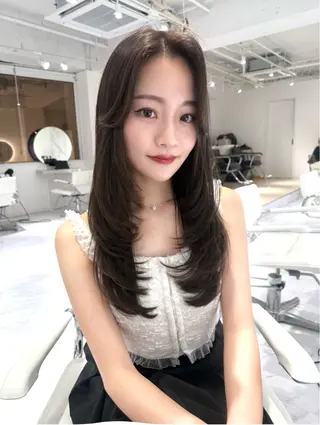 ロング レイヤーカット🫧 🎀Tomoka🎀のヘアスタイル