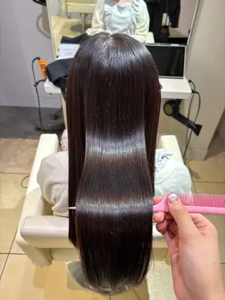ロング カラー より 🎀のヘアスタイル