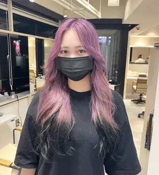 カラー ayaka🫧 中明度カラーのヘアスタイル