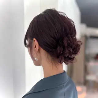 ロング ヘアアレンジ Ayu🍯/名駅/ ハイトーン/ヘアメのヘアスタイル