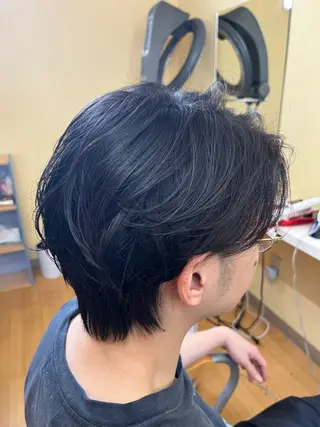メンズ 美容室　結女所属・キクチ ハルナのヘアスタイル