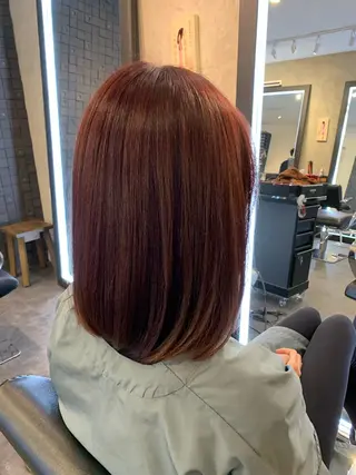 ミディアム カラー yuri🌼 NUMBER 天王寺のヘアスタイル