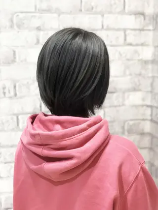 ショート カラー ヘアアレンジ 秋山 幸太のヘアスタイル