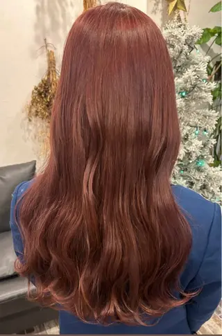 ロング カラー YUKI🎀透明感 カラー/暗髪艶カラーのヘアスタイル