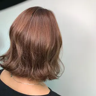 ミディアム カラー Lolonois梅田 /Okazaki:)のヘアスタイル