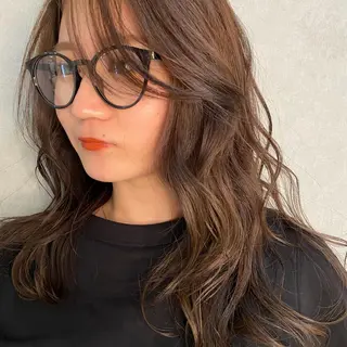 ロング かえ🩶韓国ボブ🎀 透明感カラー🥣のヘアスタイル